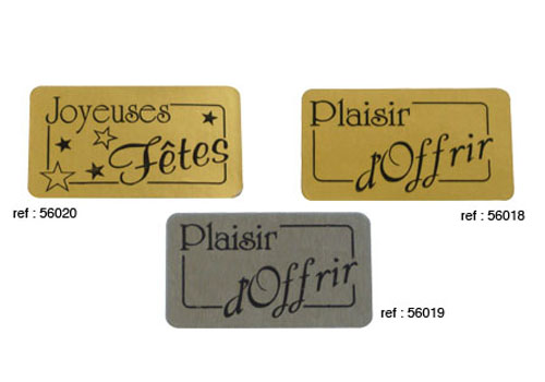 Etiquette Rectangulaire