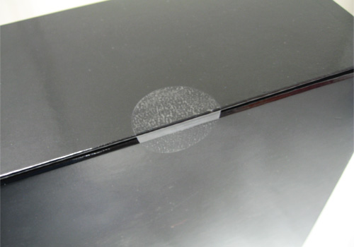 Etiquette Transparente ronde