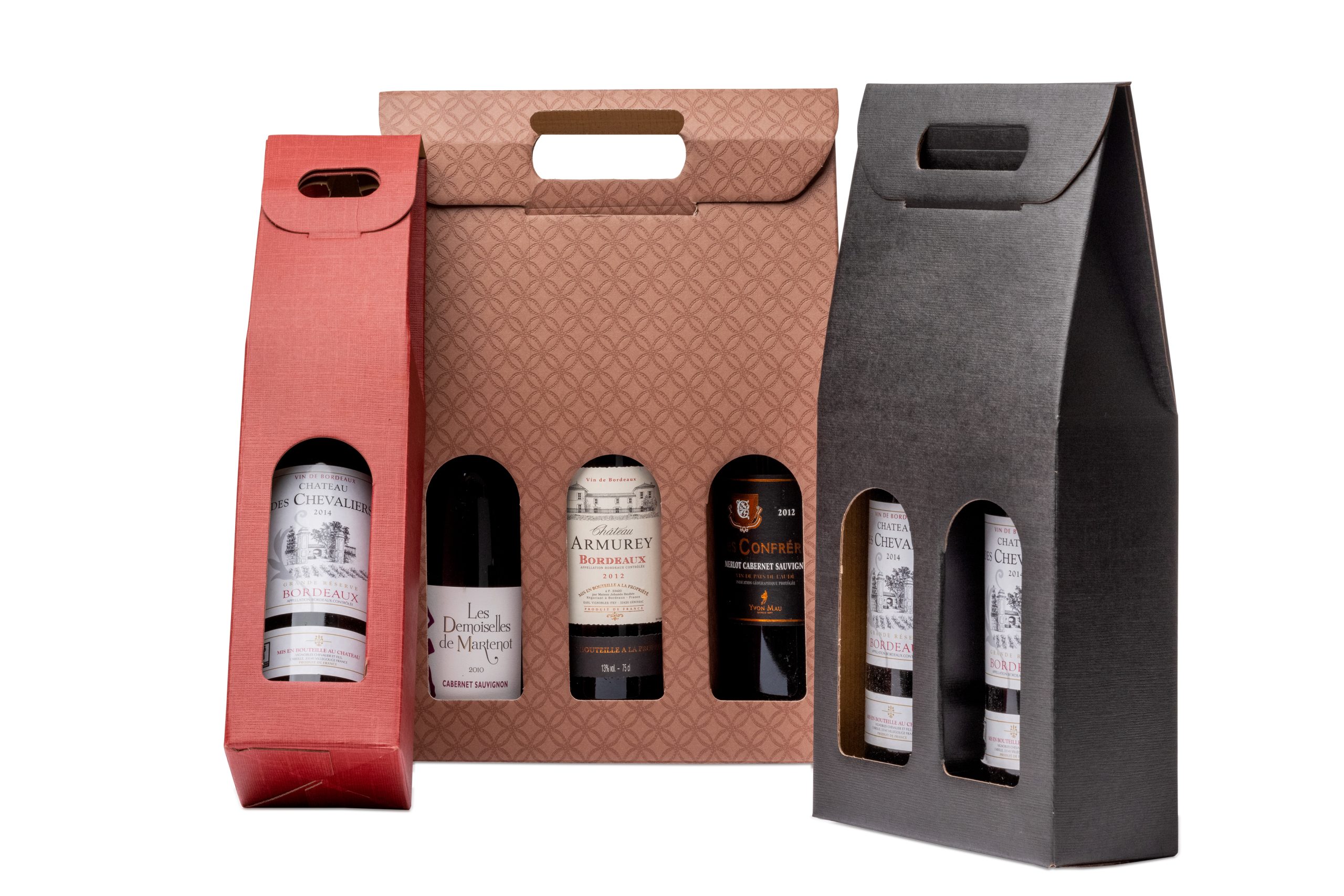 Boite 1, 2 & 3 bouteilles